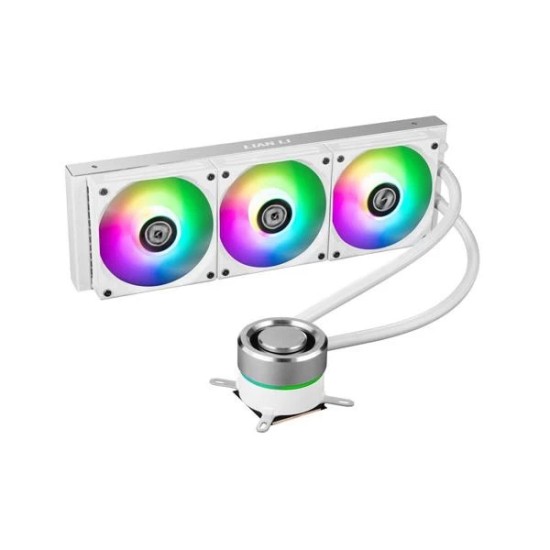 Lian Li Galahad 360 ARGB CPU Liquid Cooler (White)